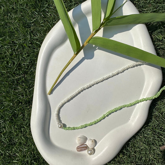 Verde Harmony Half & Half necklace