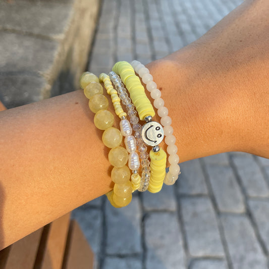 Sunny Smiles Bracelet Stack