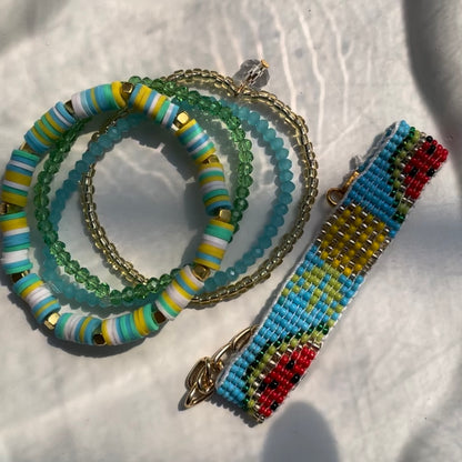 Tropical Fusion bracelet stack